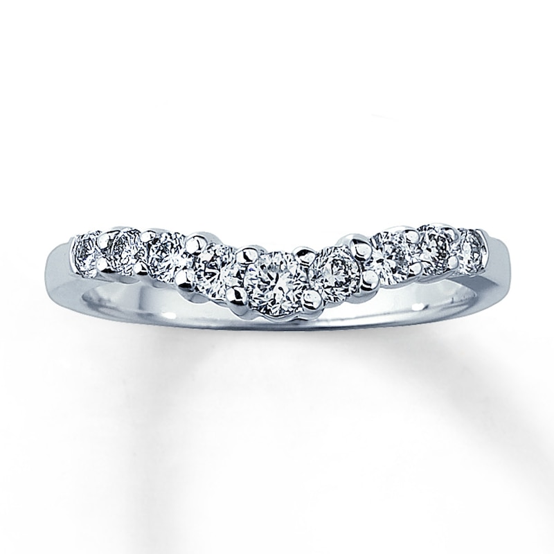 Main Image 1 of Previously Owned Enhancer 3/8 ct tw Diamonds 14K White Gold