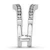 Thumbnail Image 3 of Previously Owned Diamond Enhancer Ring 1/2 ct tw Round-cut 14K White Gold