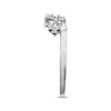 Thumbnail Image 2 of Previously Owned Diamond Enhancer Ring 1/4 ct tw Round & Baguette-cut 14K White Gold