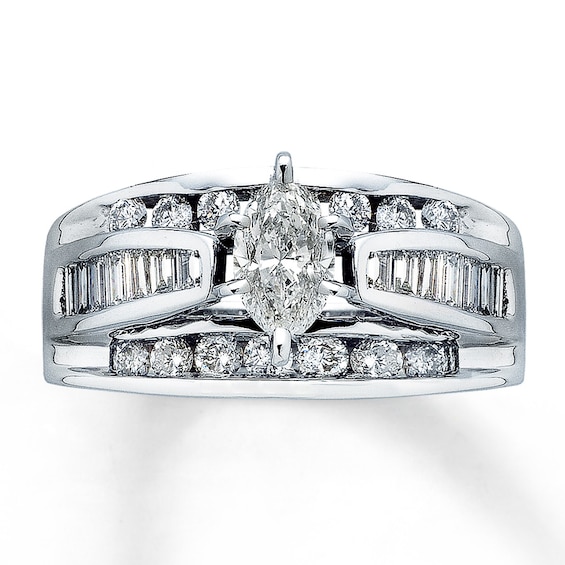 Previously Owned Ring 2 ct tw Diamonds 14K White Gold