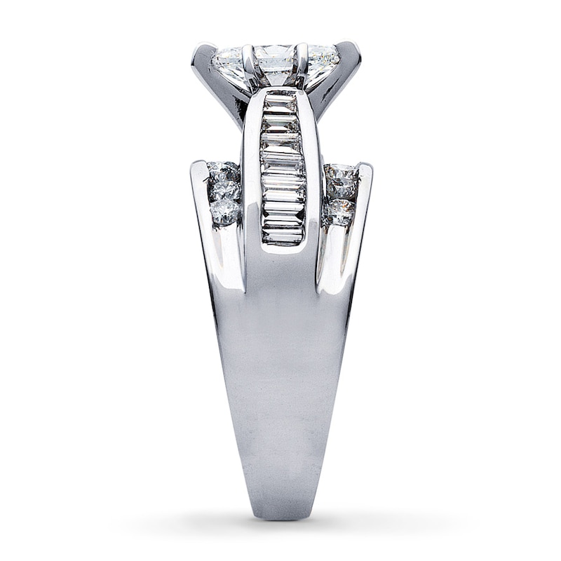 Main Image 3 of Previously Owned Ring 2 ct tw Diamonds 14K White Gold