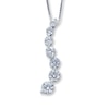 Thumbnail Image 0 of Previously Owned Diamond Necklace 1 1/2 cts tw 14K White Gold
