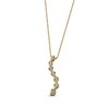Thumbnail Image 1 of Previously Owned Diamond Journey Necklace 1/10 cttw 10K Yellow Gold 18&quot;