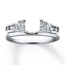 Previously Owned Enhancer 1/3 ct tw Diamonds 14K White Gold