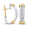 Thumbnail Image 0 of Previously Owned Diamond Earrings 1 ct tw 14K Two-Tone Gold