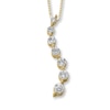 Previously Owned Diamond Necklace 1/2 ct tw 14K Yellow Gold 18"