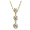 Previously Owned Necklace 1 ct tw Diamonds 14K Yellow Gold
