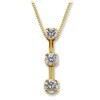 Thumbnail Image 0 of Previously Owned Necklace 1 ct tw Diamonds 14K Yellow Gold