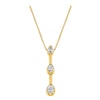 Previously Owned Diamond Necklace 1/2 ct tw 14K Yellow Gold