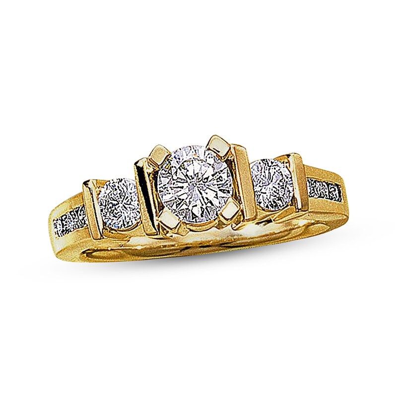 Previously Owned Ring 7/8 ct tw Diamonds 14K Yellow Gold