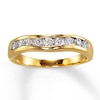 Thumbnail Image 1 of Previously Owned Diamond Wedding Band 1/2 ct tw 14K Yellow Gold