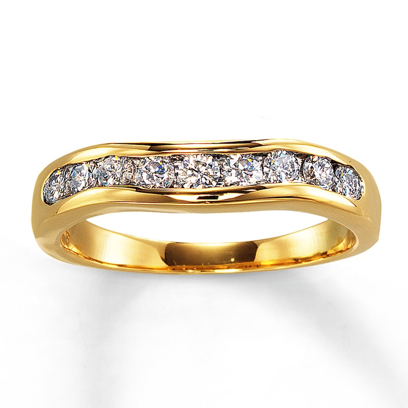 Previously Owned Diamond Wedding Band 1/2 ct tw 14K Yellow Gold