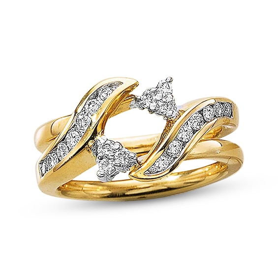 Previously Owned Ladies Diamond Wrap 3/8 ctw14K Yellow Gold Size 7