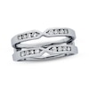 Thumbnail Image 1 of Previously Owned Diamond Enhancer Ring 1/4 ct tw Round-cut 14K White Gold