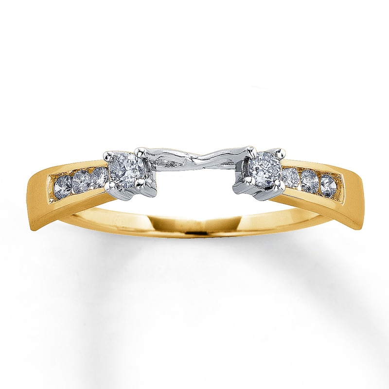 Main Image 1 of Previously Owned Ring 1/5 ct tw Diamonds 14K Two-Tone Gold