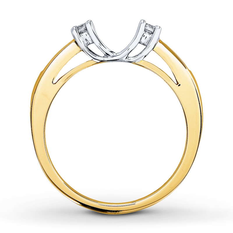 Main Image 2 of Previously Owned Ring 1/5 ct tw Diamonds 14K Two-Tone Gold