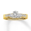 Thumbnail Image 3 of Previously Owned Ring 1/5 ct tw Diamonds 14K Two-Tone Gold