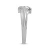 Thumbnail Image 2 of Previously Owned Round-Cut Three-Stone Diamond Bypass Ring 1/3 ct tw 14K White Gold