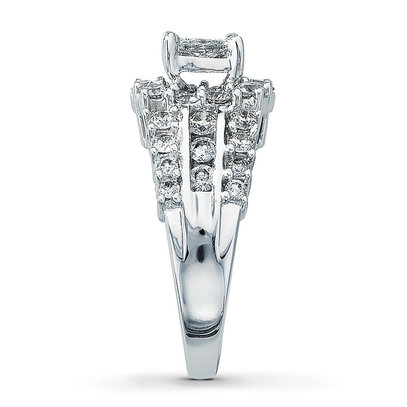 Main Image 3 of Previously Owned Ring 2 ct tw Diamonds 14K White Gold