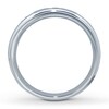 Thumbnail Image 2 of Previously Owned Men's 8mm Diamond Band 1/6 ct tw Round-cut 14K White Gold