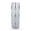 Thumbnail Image 3 of Previously Owned Men's 8mm Diamond Band 1/6 ct tw Round-cut 14K White Gold