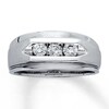 Thumbnail Image 0 of Previously Owned Men's Diamond Ring 1/2 ct tw 14K White Gold