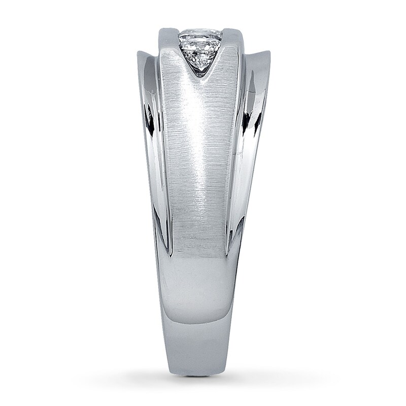 Previously Owned Men's Diamond Ring 1/2 ct tw 14K White Gold