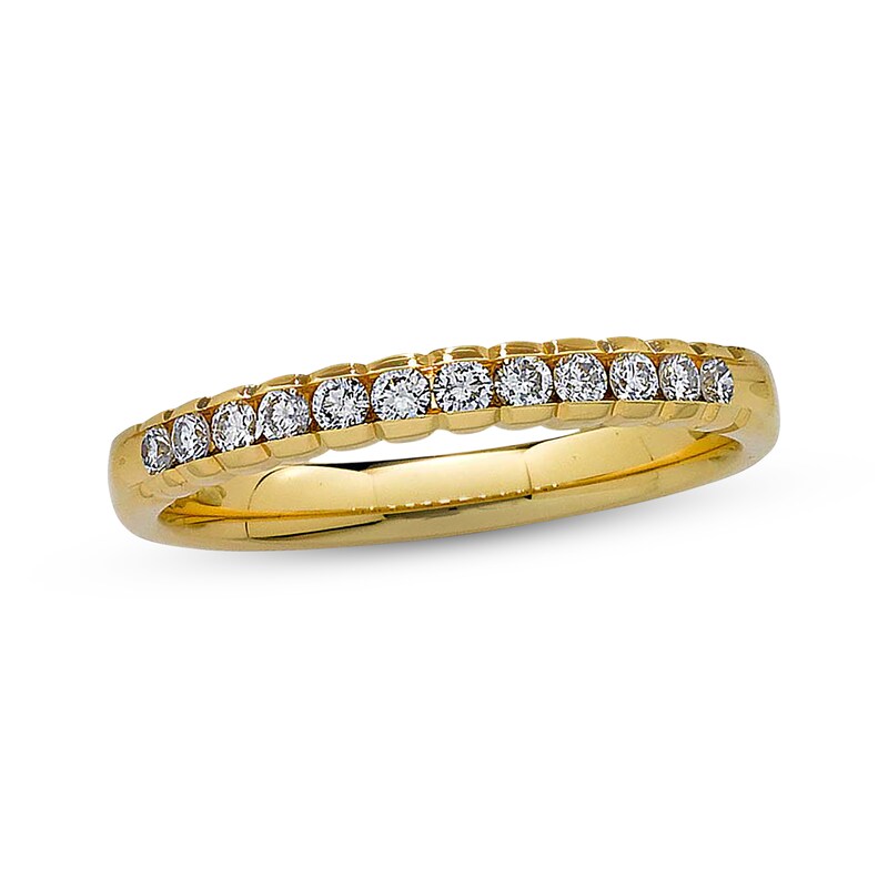 Main Image 1 of Previously Owned Diamond Anniversary Band 1/4 ct tw Round-cut 14K Yellow Gold