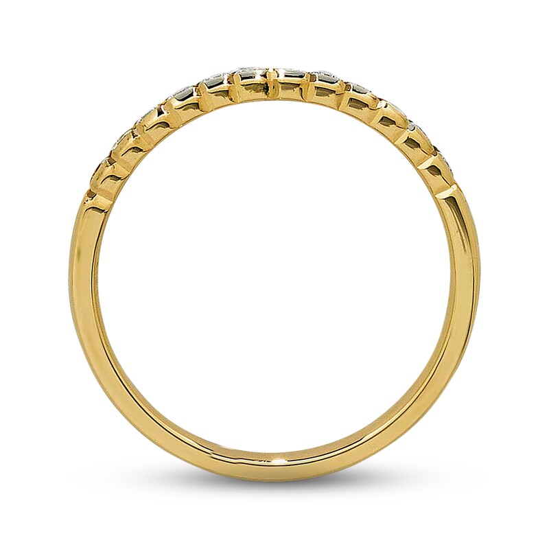 Main Image 2 of Previously Owned Diamond Anniversary Band 1/4 ct tw Round-cut 14K Yellow Gold