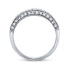 Thumbnail Image 3 of Previously Owned Diamond Anniversary Ring 1/2 ct tw Round-cut 14K White Gold