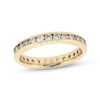 Thumbnail Image 0 of Previously Owned Diamond Eternity Wedding Band 1 ct tw Round-cut 14K Yellow Gold - Size 6