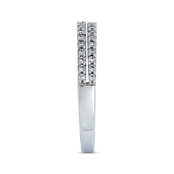 Thumbnail Image 3 of Previously Owned Diamond Anniversary Band 1/3 ct tw Round-cut 14K White Gold