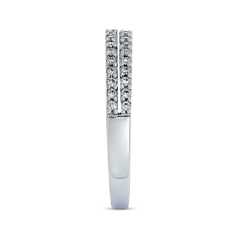 Previously Owned Diamond Anniversary Band 1/3 ct tw Round-cut 14K White Gold