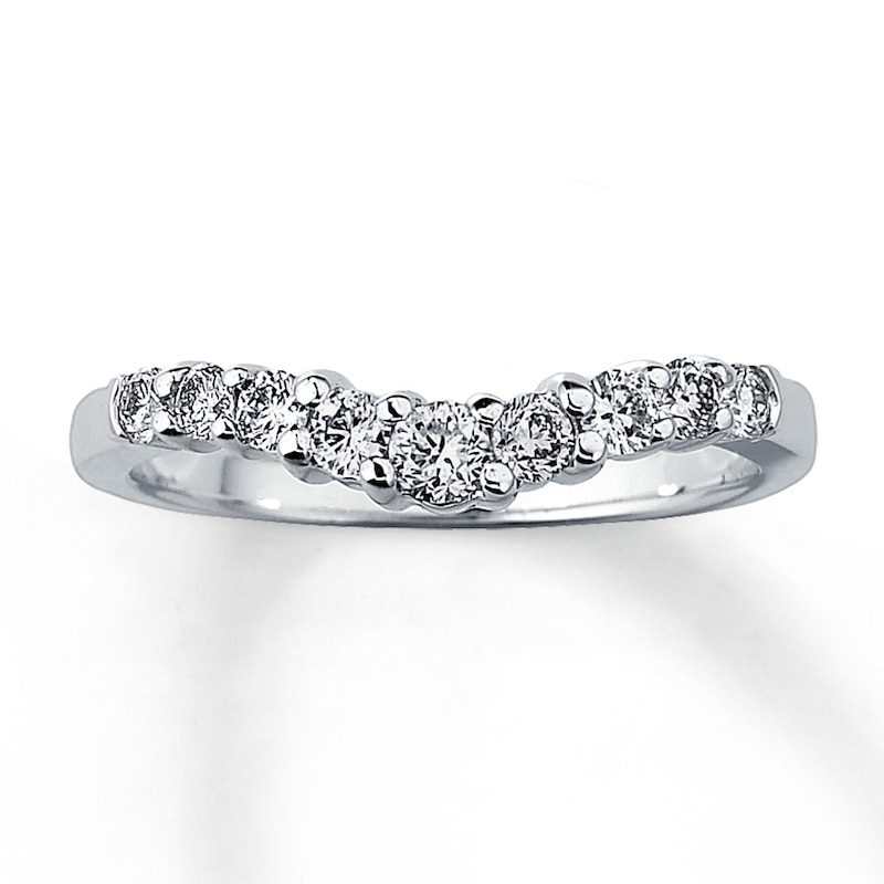 Main Image 1 of Previously Owned Enhancer 3/8 ct tw Diamonds 14K White Gold