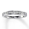 Thumbnail Image 1 of Previously Owned Wedding Band 1/6 ct tw Round-cut Diamonds 14K White Gold