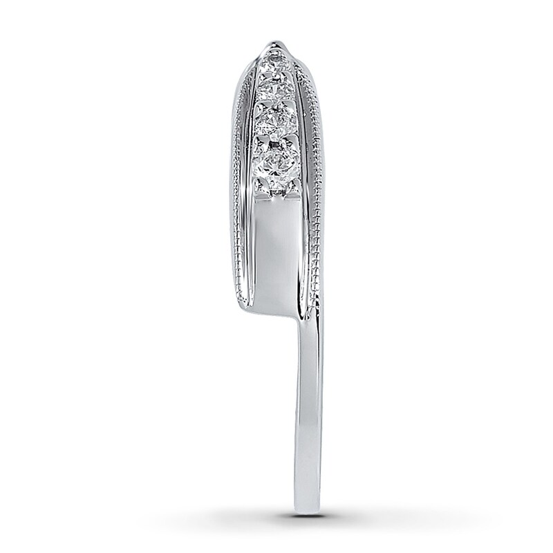 Main Image 3 of Previously Owned Diamond Enhancer Ring 1/4 ct tw 14K White Gold
