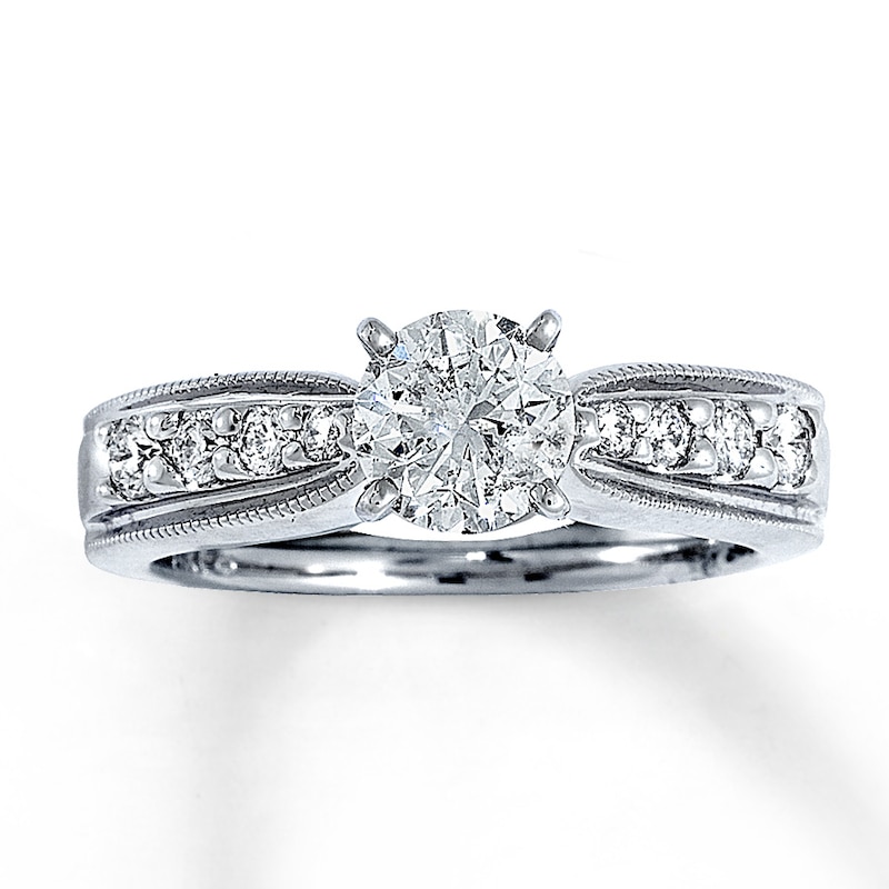 Main Image 4 of Previously Owned Diamond Enhancer Ring 1/4 ct tw 14K White Gold