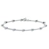 Thumbnail Image 0 of Previously Owned Bezel-Set Diamond Bracelet 1/4 ct tw 14K White Gold