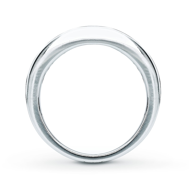 Previously Owned Diamond Wedding Band 1/2 ct tw Round-cut 14K White Gold
