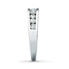 Thumbnail Image 2 of Previously Owned Diamond Wedding Band 1/2 ct tw Round-cut 14K White Gold