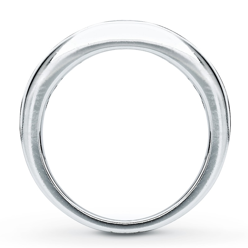 Main Image 2 of Previously Owned Diamond Wedding Band 5/8 ct tw Round-cut 14K White Gold