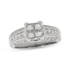 Thumbnail Image 1 of Previously Owned Diamond Engagement Ring 1 ct tw Princess-Cut 14K White Gold