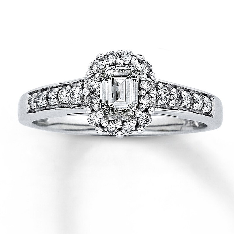 Previously Owned Diamond Ring 3/4 ct tw 14K White Gold