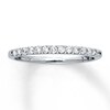 Thumbnail Image 0 of Previously Owned Wedding Band 1/4 ct tw Round-cut Diamonds 14K White Gold