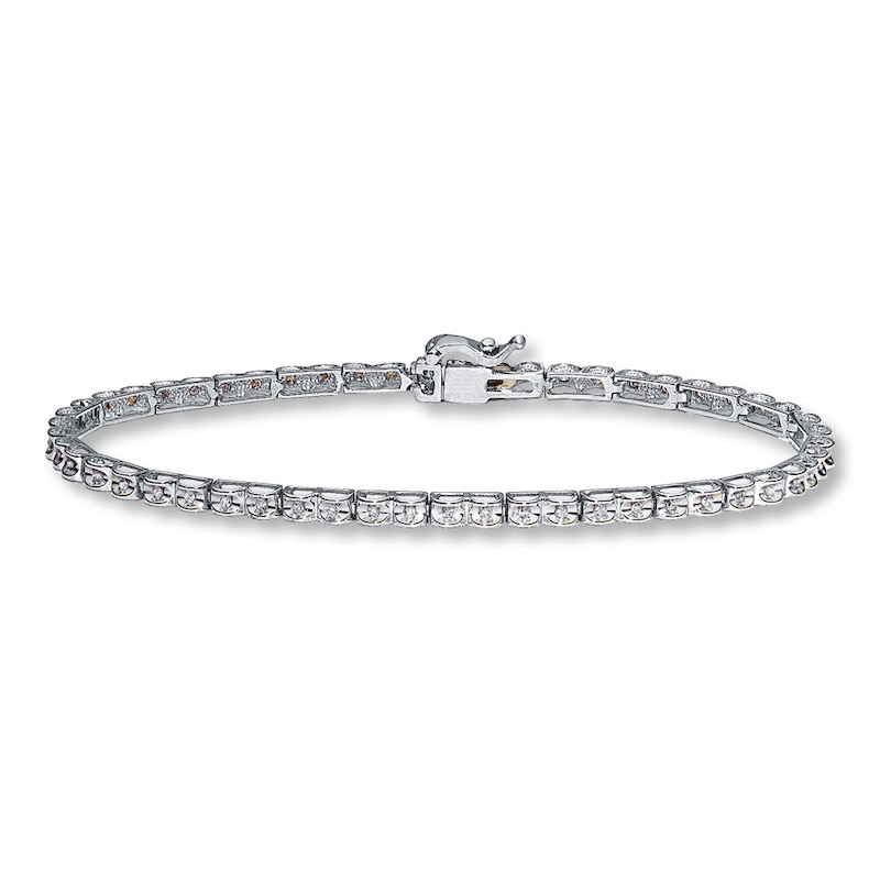 Previously Owned Diamond Bracelet 1/4 ct tw 10K White Gold