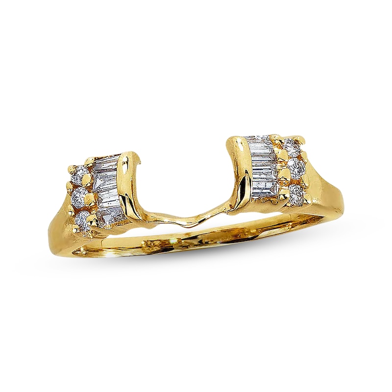 Main Image 1 of Previously Owned Diamond Enhancer Ring 1/4 ct tw 14K Yellow Gold