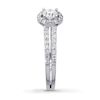 Thumbnail Image 2 of Previously Owned Diamond Engagement Ring 5/8 ct tw Round-cut 14K White Gold