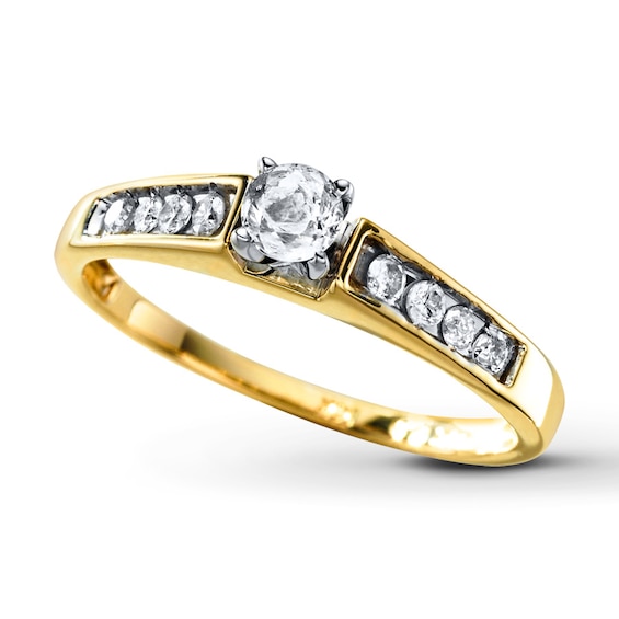 Previously Owned Ring 1/3 ct tw Diamonds 14K Yellow Gold