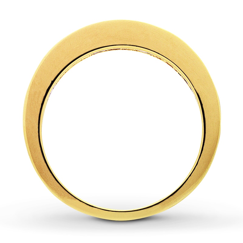 Main Image 2 of Previously Owned Diamond Wedding Band 3/8 ct tw Round-cut 14K Yellow Gold