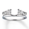 Thumbnail Image 1 of Previously Owned Diamond Enhancer Ring 1/3 ct tw 14K White Gold
